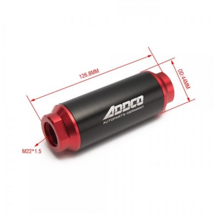 Addco Racing Fuel Filter AN6 / AN8 / AN10 - 40 Micron