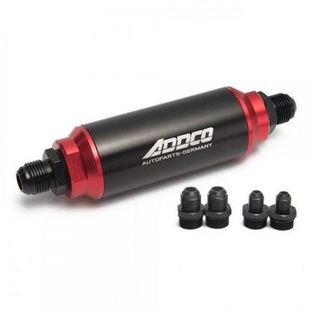 Addco verseny üzemanyagszűrő AN6 / AN8 / AN10 adapterekkel - 40 Mikronos