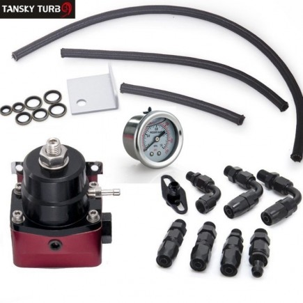 MGP Fuel Pressure Regulator Kit - AN6 (Red-Black)