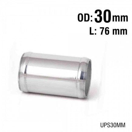 Aluminium Pipe Straight - Diameter 30mm - Lenght 76mm