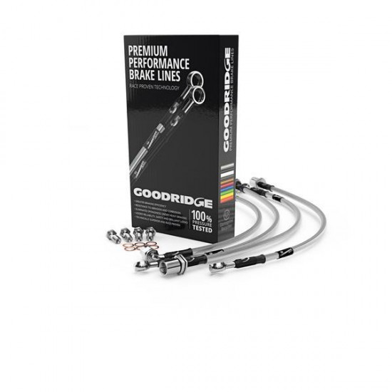 Goodridge  Mercedes (W108/109) 300SE-300SEL 6,3 (03/68 - 08/72) Performance acélhálós fékcső szett