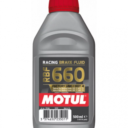 MOTUL RBF 660 FL DOT4 Competition Brake Fluid - 0.5L