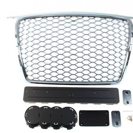 Grill Audi A3 8P RS Style Chrome 05-09