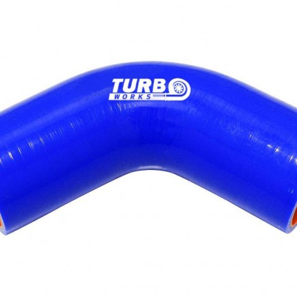 Szilikon Cső 67 Fokos Könyök TurboWorks PRO 102mm, Kék