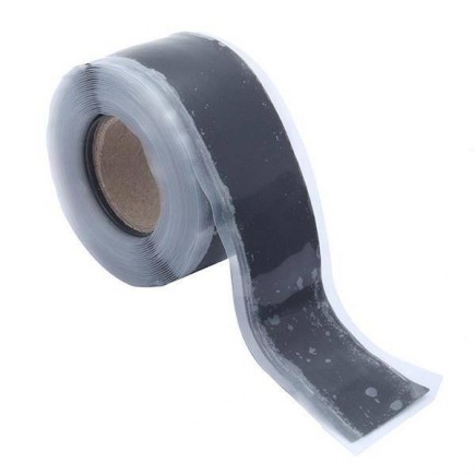 Self-fusing Silicone Tape TurboWorks 25mm x 0.3mm 3.5m Black