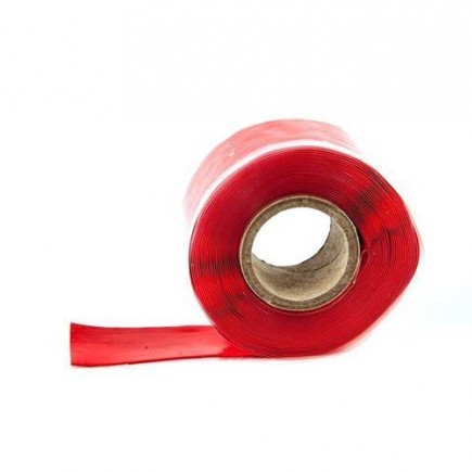 Self-fusing Silicone Tape TurboWorks 25mm x 0.3mm 3.5m Red