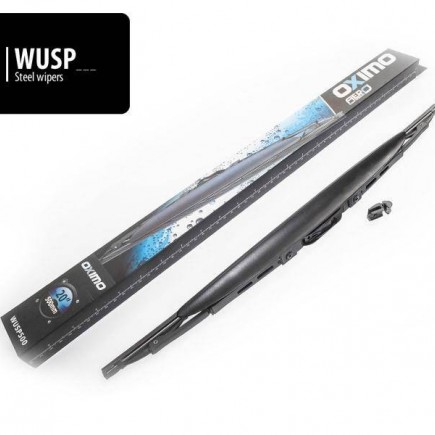 Frame type silicon wiperblade with spoiler - 650 mm