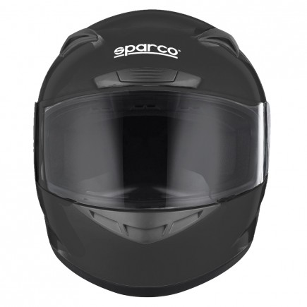 Sparco CLUB X-1 NEM FIA Approved Full-Face Racing Helmet - Matt Black - 003319N