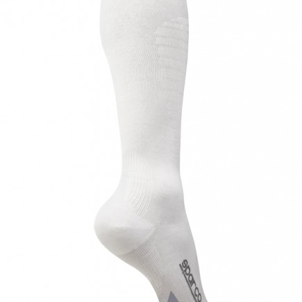 Sparco FIA Approved Nomex Compression Socks - White - 001514BI..