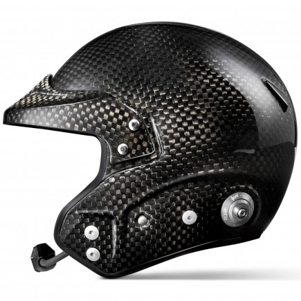 Sparco Prime RJ-9i Supercarbon FIA Approved Racing Helmet, W/ Intercom - 003364