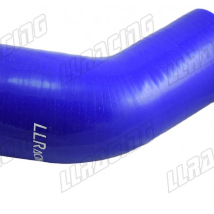 LLRacing Silicone Hose 45 Degree Reducer 76-63mm, Blue