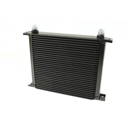 30 soros olajhűtő radiátor AN10 csatlakozással (Th30) fekete