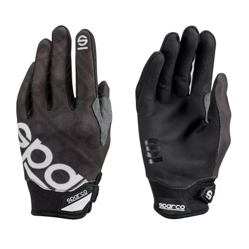 Sparco Meca-3 szerelőkesztyű, fekete, S méret