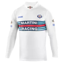   Sparco Martini Racing hosszú ujjú replika póló magas nyakrésszel - 002206MR