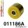011186A: Rear suspension front arm bush SPORT Black