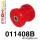 011408B: Rear wishbone front bush Black