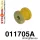 011705A: Rear tie bar to hub bush SPORT Yellow