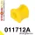 011712A: Rear anti roll bar bush SPORT 21mm Yellow