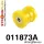 011873A: Rear upper arm bush SPORT Yellow