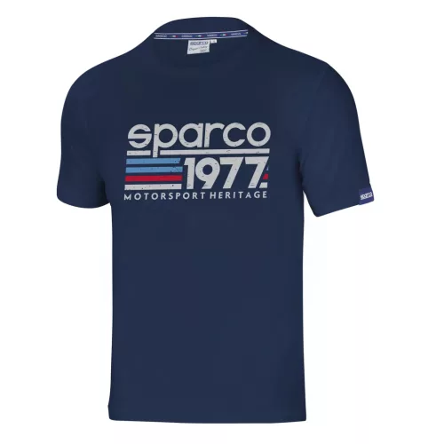 Sparco Heritage 1977 férfi póló – blue marine (sötétkék) "S" MÉRET