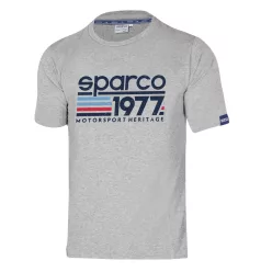   Sparco Heritage 1977 férfi póló – grey melange (világosszürke) M méret