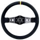Sparco R215 Flat Versenykormány (Lapos kialakítás) – Bőr vagy Velúr - 015R215FL / 015R215FS