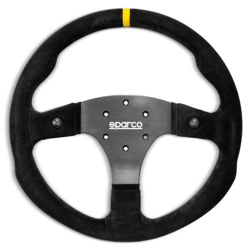 Sparco R330B Versenykormány (Lapos kialakítás, IP68 gombok) - 015R330PSO