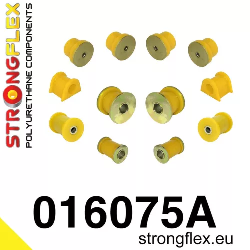 016075A: Front suspension bush kit SPORT Custom Yellow