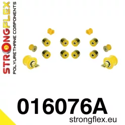 016076A: Rear suspension bush kit SPORT 14mm Yellow