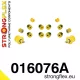 016076A: Rear suspension bush kit SPORT Custom Yellow