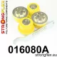 016080A: Front upper arm bush kit eccentric SPORT Black