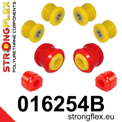 016254B: Front suspension bush kit 22mm 011703 - 46mm Red