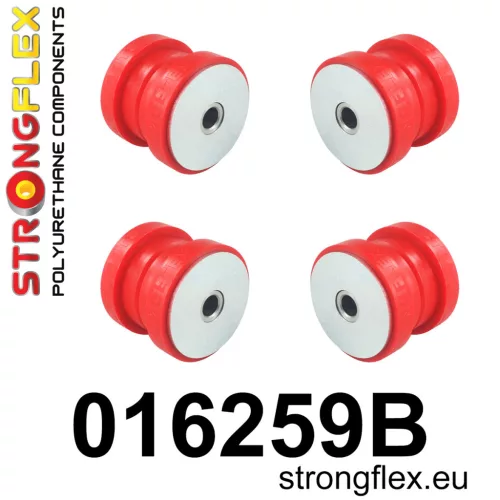 016259B: Rear subframe bush kit Red