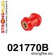 021770B: Rear anti roll bar link bush Red