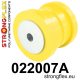 022007A: Front subframe – front bush SPORT Yellow