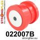 022007B: Front subframe – front bush Red