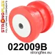 022009B: Front subframe bush Black