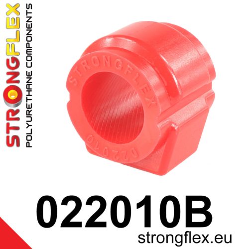 022010B: FRONT ANTI ROLL BAR BUSH 27mm Red