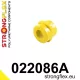 022086A: Front anti roll bar bush SPORT 25mm Yellow