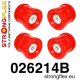 026214B: Rear subframe bush kit Red