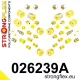 026239A: Full suspension bush kit SPORT 29mm 20mm 221761 Yellow