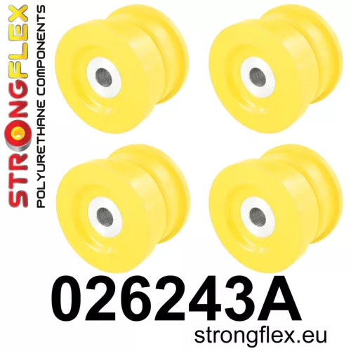 026243A: Rear subframe bush kit SPORT Yellow