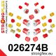 026274B: Full suspension polyurethane bush kit