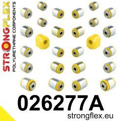 026277A: Rear suspension bush kit SPORT 14mm Yellow