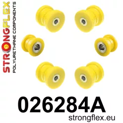 026284A: Rear suspension bush kit SPORT Black