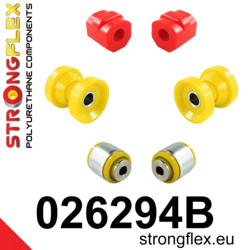 Strongflex Audi V8 D11 (1989–1994) Első Futómű Szilent Szett – 026294B_28mm