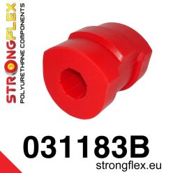 031183B: Front anti roll bar bush 19mm Red