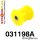 031198A: Rear lower trailing arm - rear bush SPORT 12mm Yellow