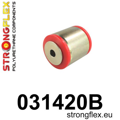 031420B: Front lower tie bar to chassis bush 58mm Black