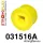 031516A: Front wishbone bush - centric 60mm SPORT Yellow